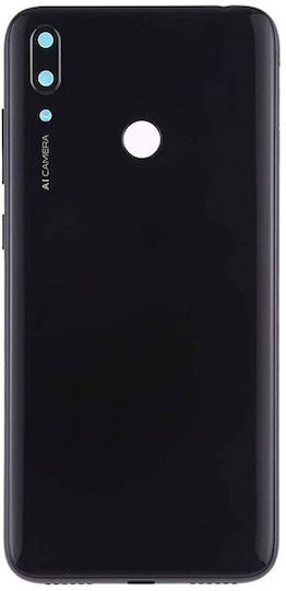 Καπάκι Μπαταρίας Πίσω Μαύρο / Μαύρο για Huawei Y7 2019