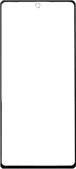 Μηχανισμός Αφής Bildschirmglas Lens für Galaxy Note 10 Lite Ehre 10 Lite (Schwarz)