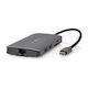Nedis USB-C Docking Station mit HDMI 4K PD Ethernet Silber (CCBW64240AT02)