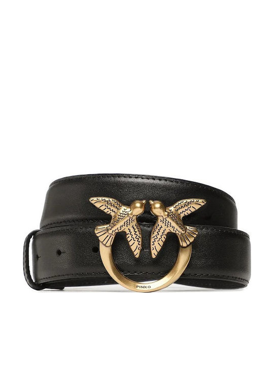 PINKO 100125A0F1Z99Q 関税送料込 Pinko Leather Women's Belt Black 100125A0F1Z99Q | Skroutz.mt