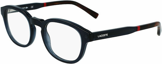 Lacoste Пластмасов Рамка за Очила Син L2891-400
