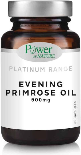 Power Health Platinum Range Evening Primrose Oil 500mg Συμπλήρωμα για την Εμμηνόπαυση 30 κάψουλες