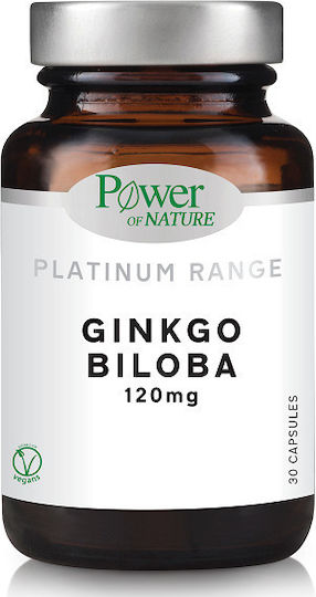 Power Of Nature Platinum Range Ginkgo Biloba 120mg 30 Mützen