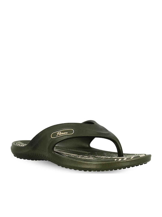 Herren Flip Flops Khaki
