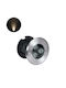 GloboStar Spot De Podea LED 12W Cu Alb Cald IP68 Argintiu