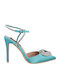 Pantofi cu toc cu Toc Stiletto & Curea Turcoaz