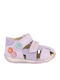 Sandaletten Lila