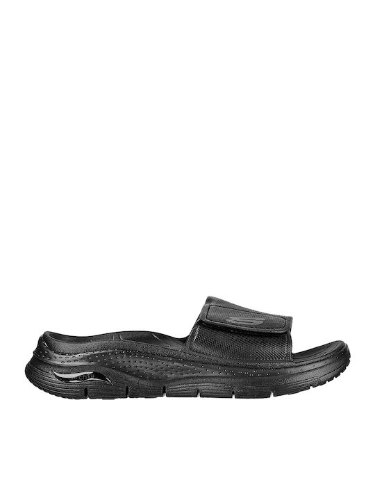 Skechers Arch Fit-Feelin Fresh Herren Slides Gray