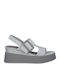 Damenplattformen Gray