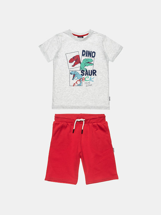 Alouette Kinder Set mit Shorts Sommer 2Stück Gray