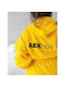 Palamaiki Kids Hooded Bathrobe Yellow