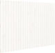 vidaXL Wooden Bed Headboard White 159.5x110cm