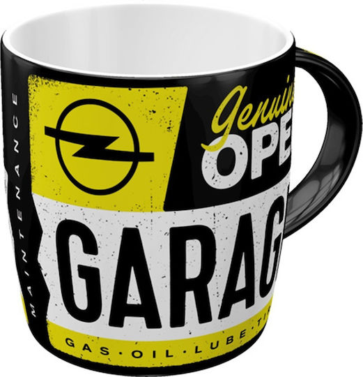 Nostalgic Art Opel Garage Cană Ceramică Multicoloră 330ml 43079