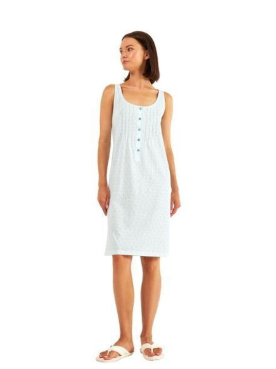 Harmony Summer Women's Nightdress Light Blue