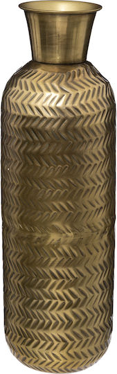 Vază Metalică A-s Metal Auriu Φ15xÎ45cm