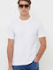 Trussardi Men's Short Sleeve T-shirt White