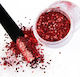 Vamp Effect No.07 Glitter for Nails in Red Color