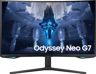 Samsung Odyssey Neo G7 S32BG750NP VA HDR Curved Gaming Monitor 32" 4K 3840x2160 165Hz με Χρόνο Απόκρισης 1ms GTG