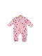 Babybol Baby Bodysuit Set Long-Sleeved Pink