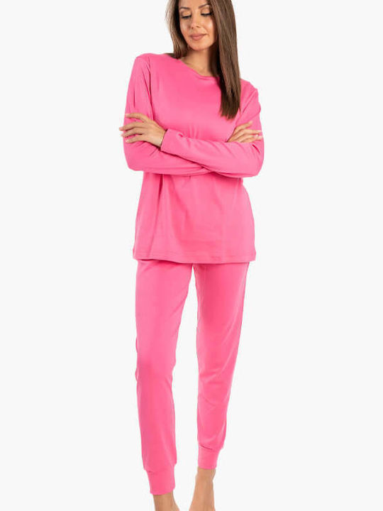 A.A UNDERWEAR Damen Pyjama-Set Rosa