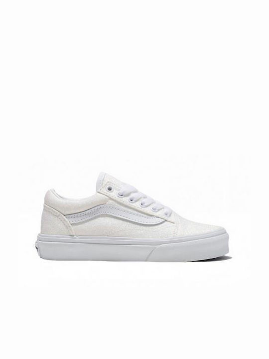 Vans Old Skool Kids Sneakers Glitter White