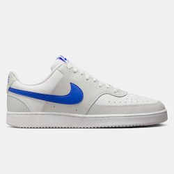 Nike Court Vision Low Ανδρικά Sneakers Photon Dust / Racer Blue / White