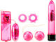 XR Me You Us Classic Crystal Κλασικός Δονητής Couples Kit Ροζ