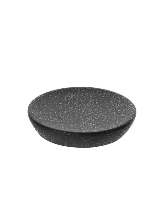 Dimitracas Ibiza Tabletop Soap Dish Ceramic Black