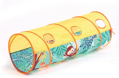 Ludi Jungle with Tunnel made of Fabric 45x120cm.