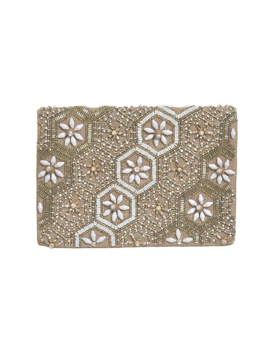 Stroh Damentasche Handtasche Beige
