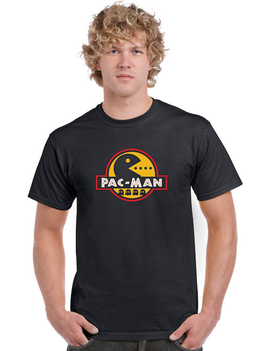 Pacman Bluse schwarz