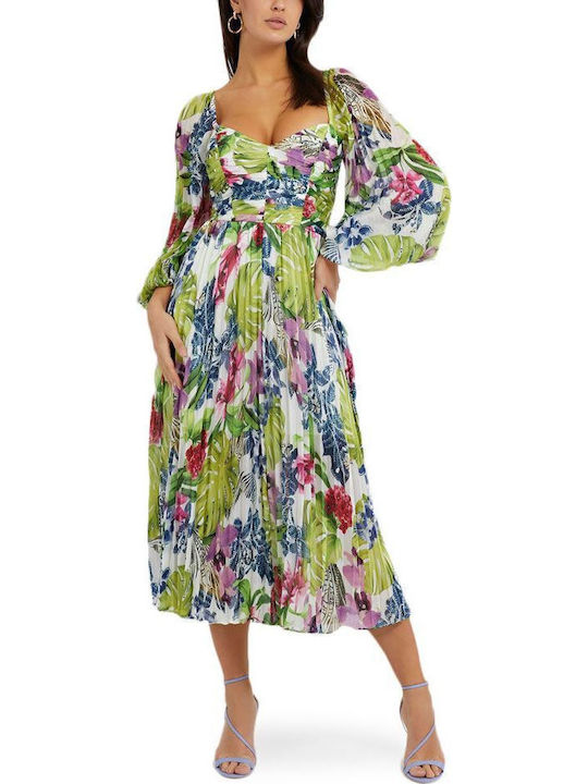 Guess Ivonne Dress Wedding - Christening Green