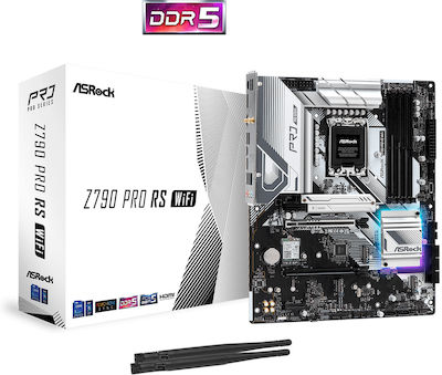 ASRock Z790 Pro RS Wifi Mainboard ATX mit Intel 1700 Sockel