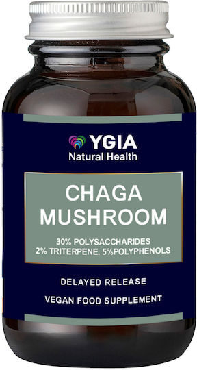 Ygia Chaga Mushroom 6.750mg 60 φυτικές κάψουλες