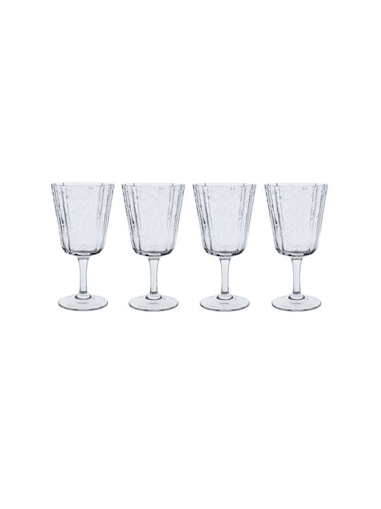Laura Ashley Set Gläser für Weißwein aus Glas Mit Stiel 270ml 4Stück