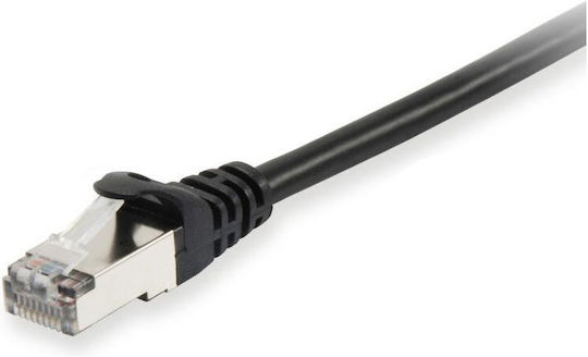 Equip S/FTP Cat.6a (Gigabit) Καλώδιο Δικτύου Ethernet 0.25m Μαύρο
