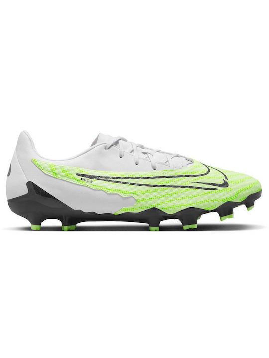 Nike Phantom Gx Academy MG Χαμηλά Ποδοσφαιρικά Παπούτσια με Τάπες Lime / Grey