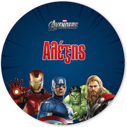 Sticker with Avengers name 27cm