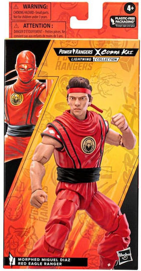 Φιγούρα Δράσης Morphed Miguel Diaz Red Eagle Ranger Power Rangers για 4+ Ετών 15εκ.