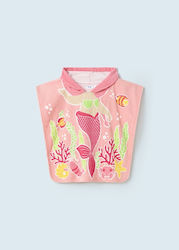 Mayoral Flamingo Kids Beach Poncho Flamingo Pink