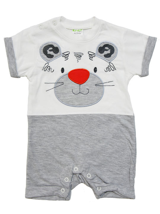 Baby Form "Little Bear" White/Grey