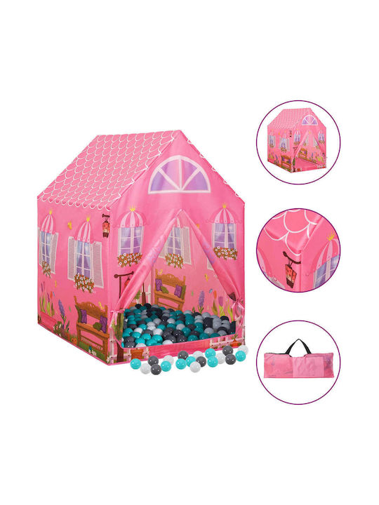 vidaXL Kids House Play Tent 3107749 Pink