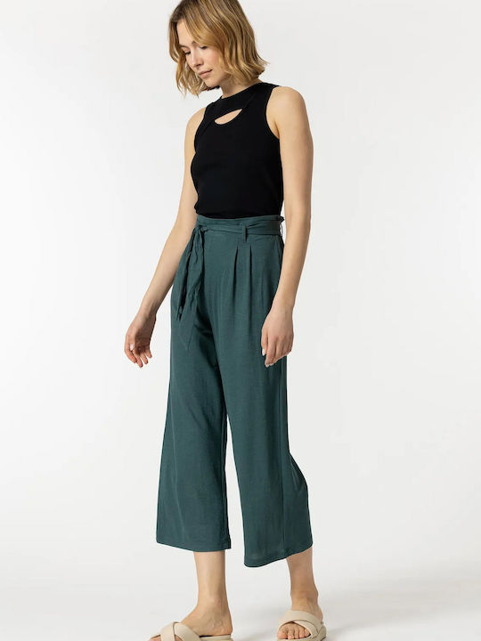 Tiffosi Wide leg Pants pesto