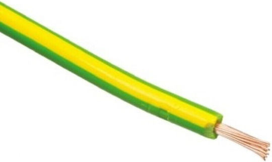Netzkabel vom Typ SiHF mit Kabeleigenschaften 1x1.5mm² Mehrfarbig 1m Flexibel