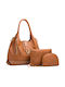 Cardinal Set Damen Tasche Schulter Braun