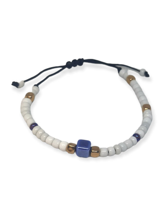 Bracelet Ananna Small Cube Blue