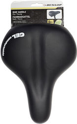 Dunlop Black City Bicycle Saddle 26.5 x 18. x 14cm