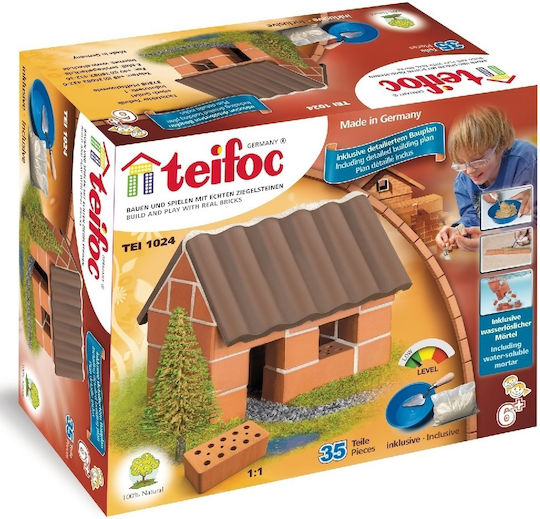 Teifoc Παιχνίδι Κατασκευών Small House για Παιδιά 6+ Ετών