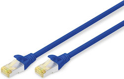 Digitus DK-1644-A-010/B S/FTP Kat.6a Netzwerkkabel Ethernet 1m Blau Digitus DK-1644-A-010/B S/FTP Kat.6a Netzwerkkabel Ethernet 1m Blau