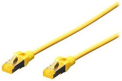 Digitus DK-1644-A-010/Y S/FTP Cat.6a Мрежов Кабел Ethernet 1м Жълт Digitus DK-1644-A-010/Y S/FTP Cat.6a Мрежов Кабел Ethernet 1м Жълт